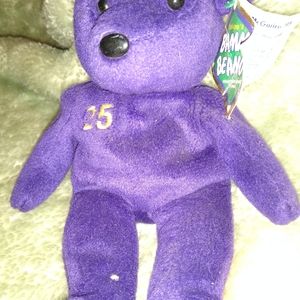 Beanie baby baseball